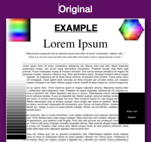 Original PDF, without noise or scan effect