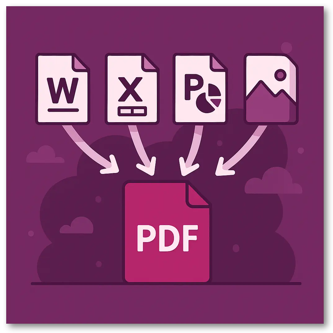 New Tool: Merge Word, Excel, PowerPoint & Images into One PDF