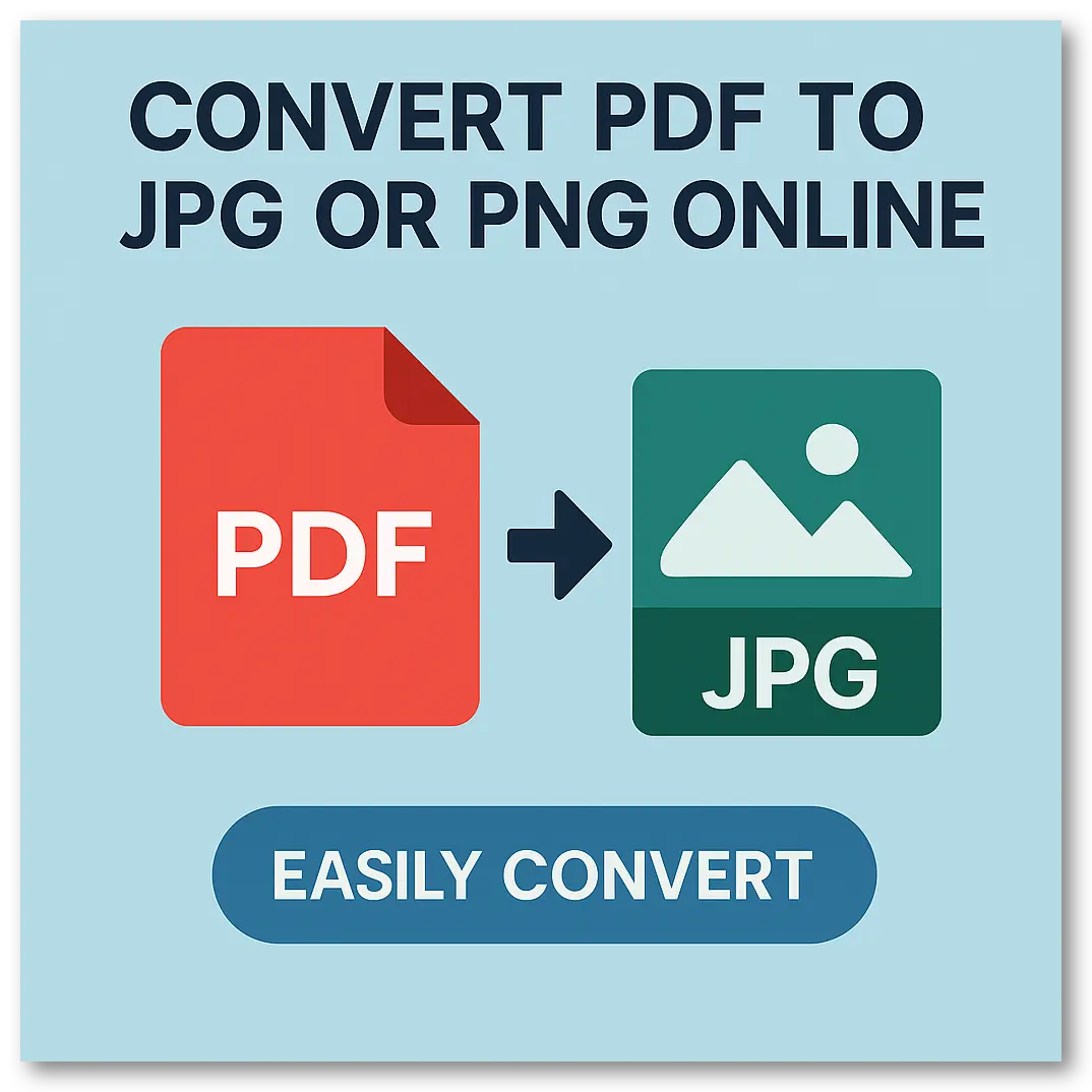 You are currently viewing Easily Convert PDF to JPG or PNG Online — High-Quality, Free First Download