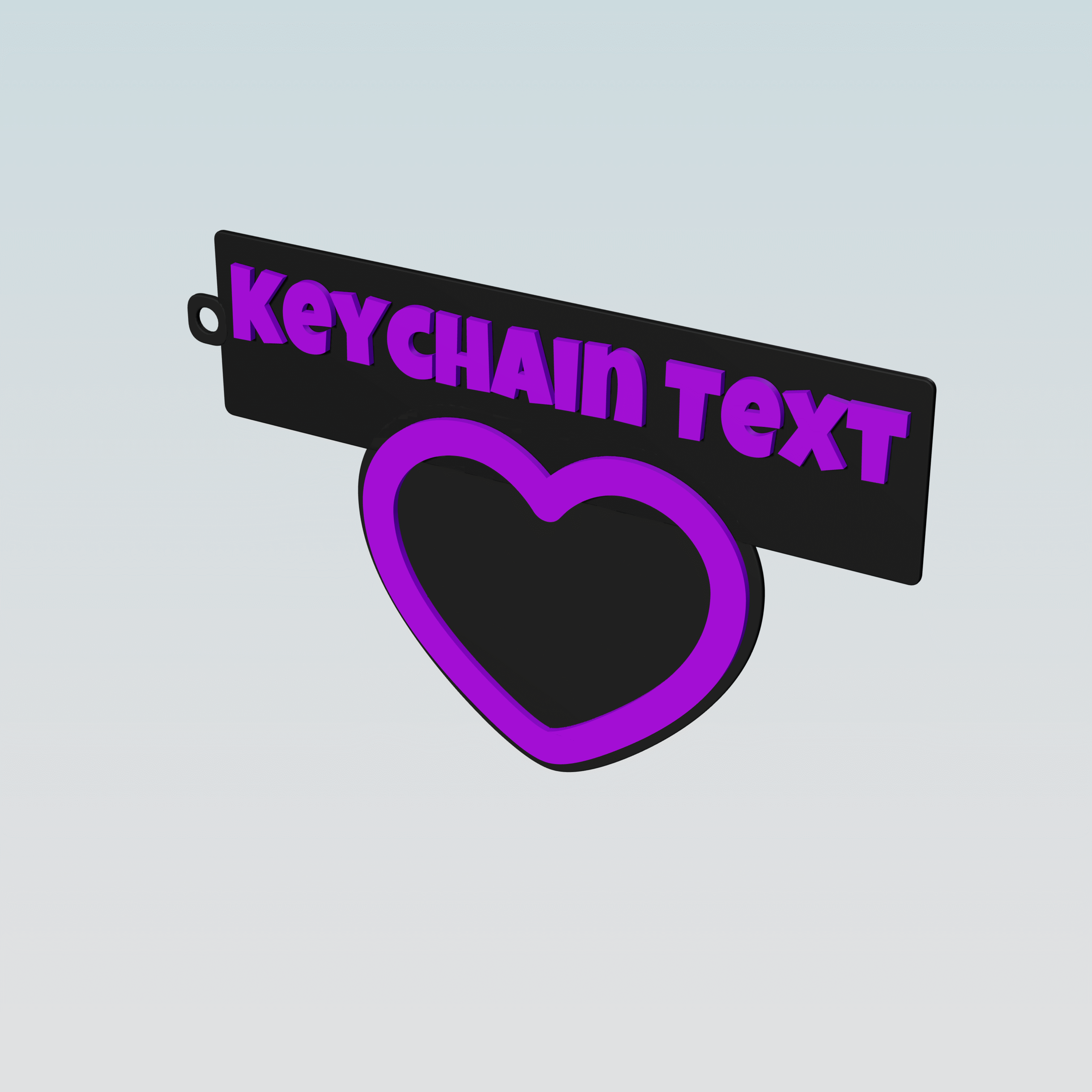 Make Your Own 3D Printed Keychain Online