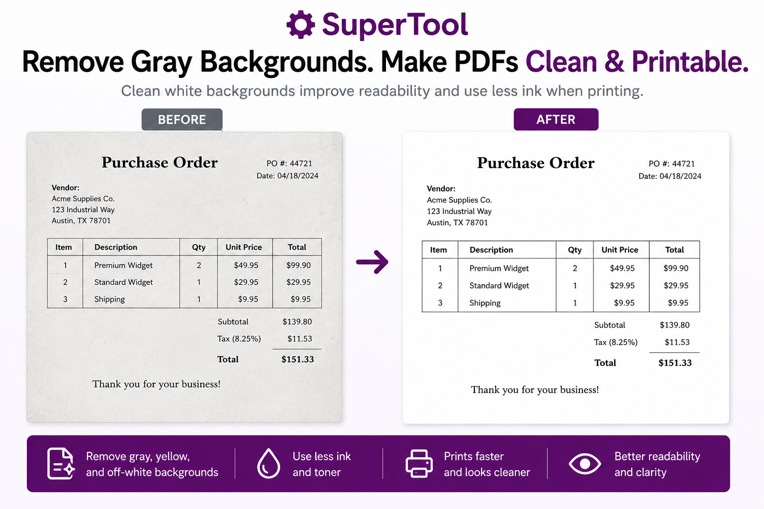 You are currently viewing How to Remove Gray Backgrounds from PDFs (and Use Less Ink When Printing)